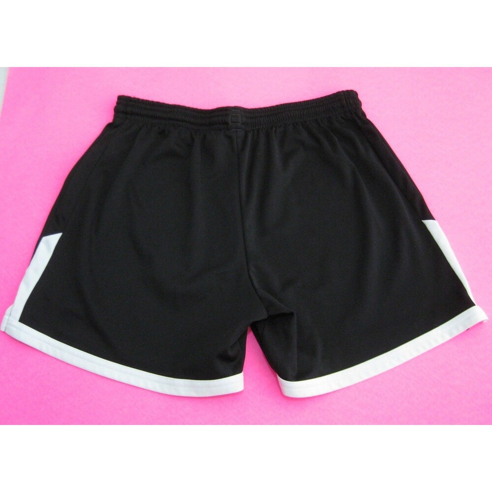 Nike Running Shorts Womens Large Black Athletic Logo Shorts Sports Gym Fitness - Picture 2 of 4